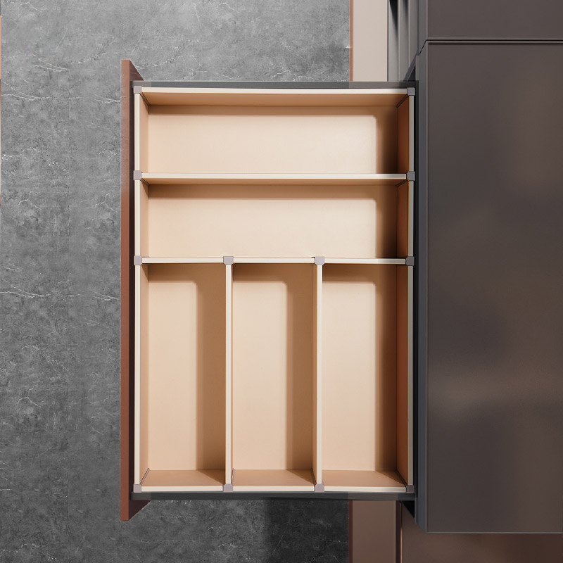 Modular Drawer Organizer System with Honeycomb Core | Leather Surface ...